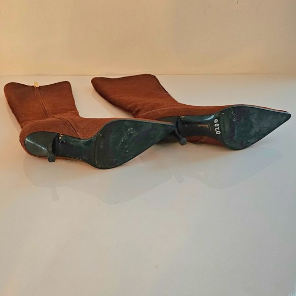 SERGIO ROSSI Pointy Pony Hair Boots -BRAND NEW! - Picture 10 of 16